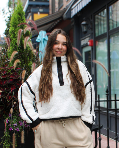 Jill Half Zip Sweater