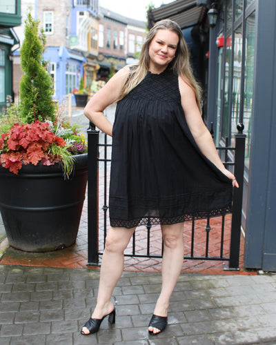 Lined Sleeveless Dress