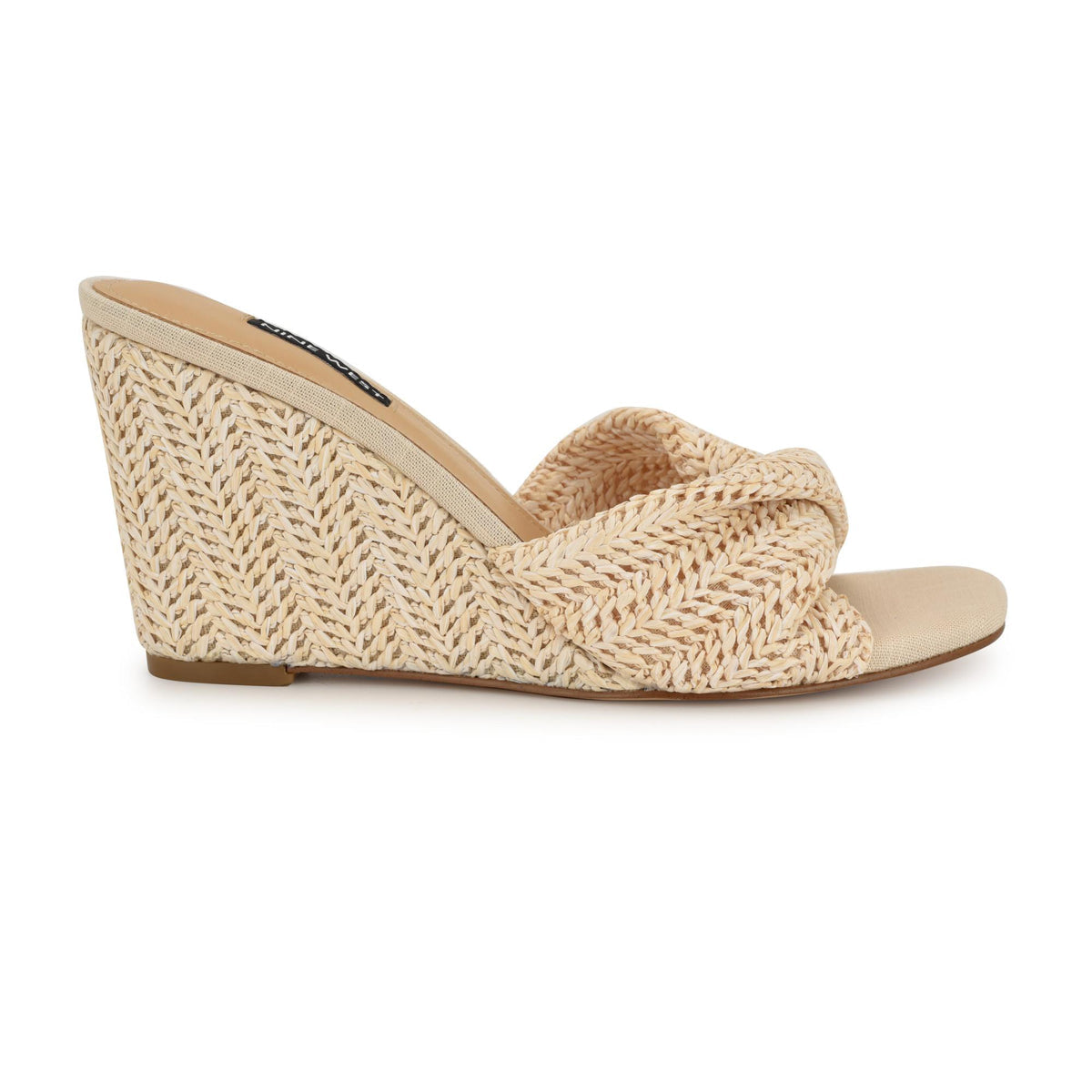 Nikhil Raffia Wedge