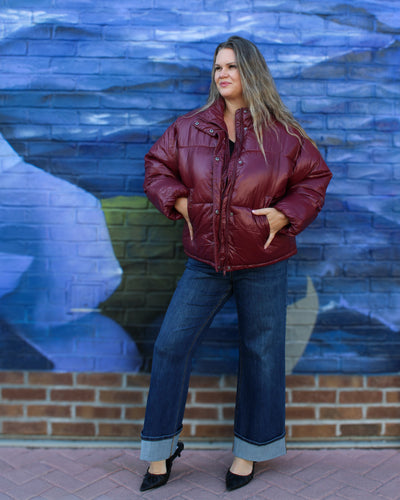 Mallie Shiney Puffer Coat
