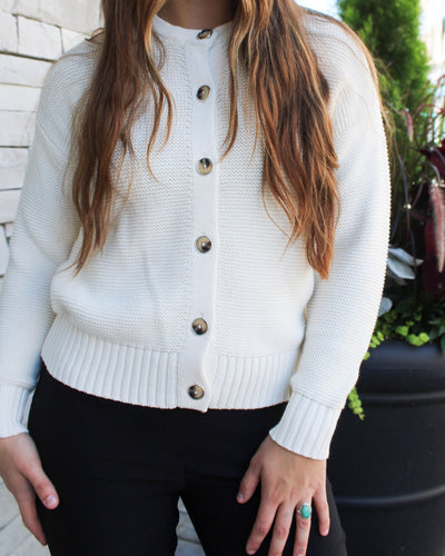 Button Front Cardigan