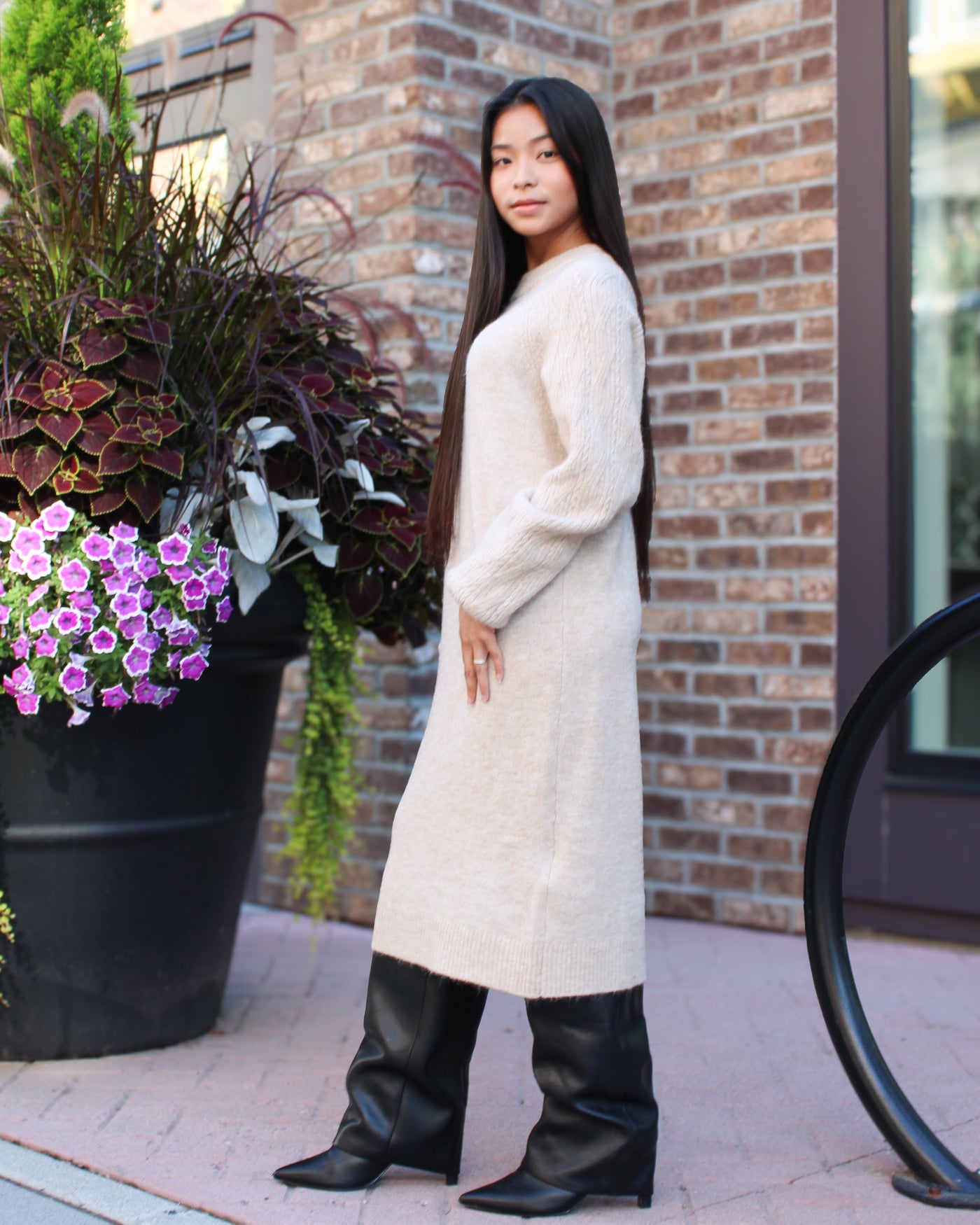 Hadis Sweater Dress