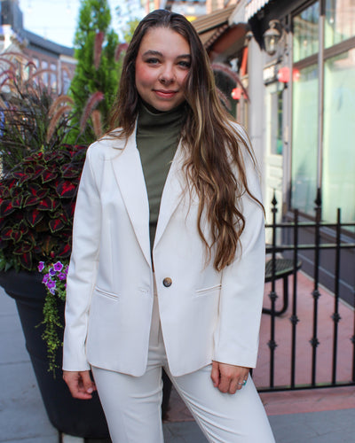 Long Sleeve Lined Blazer