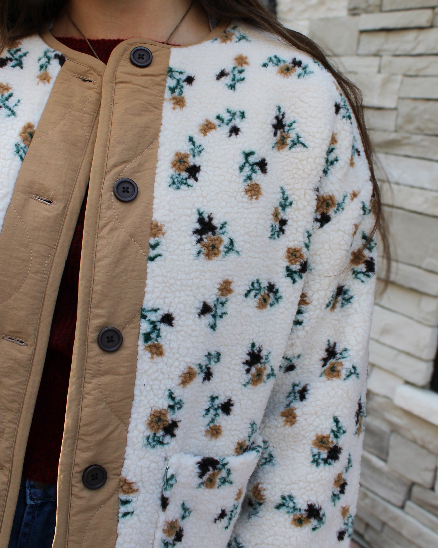Sophia Sherpa Jacket