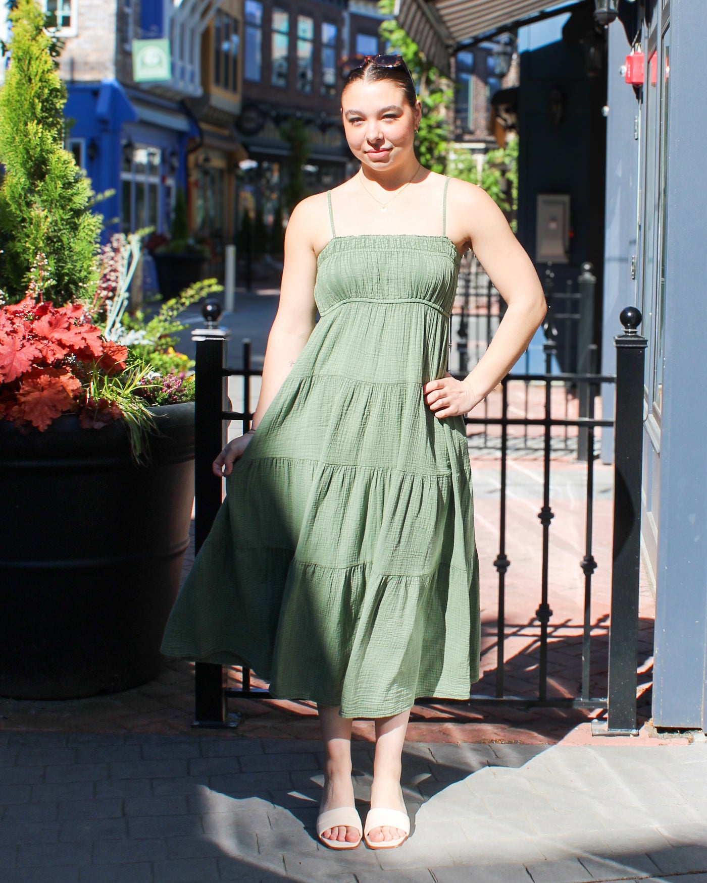 Altura Tiered Maxi Dress