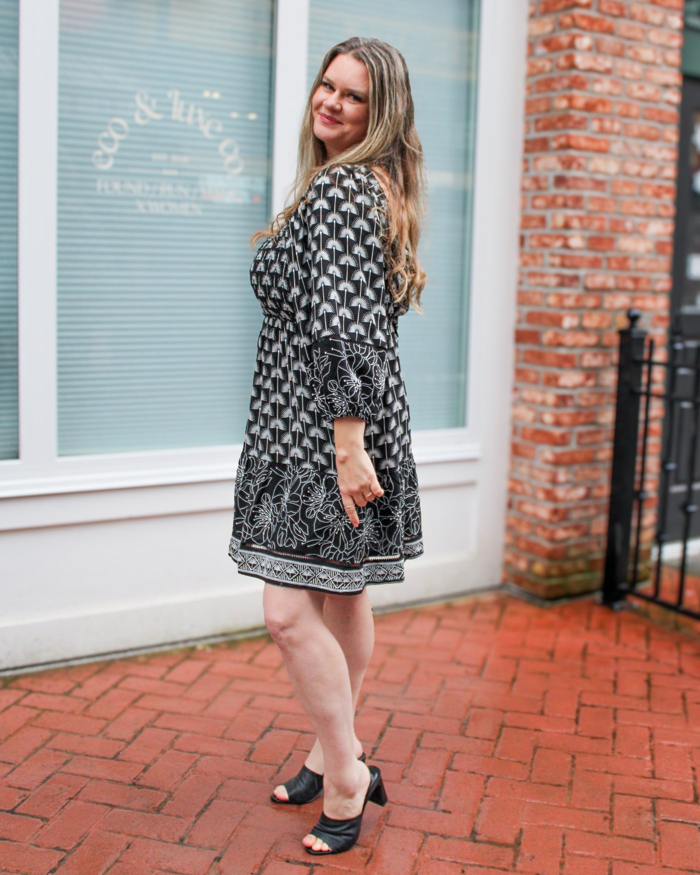 Embroidered Dress - Wear 2 Ways