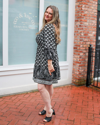 Embroidered Dress - Wear 2 Ways