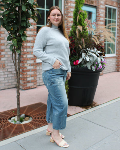 Anthousa Mock Neck Sweater