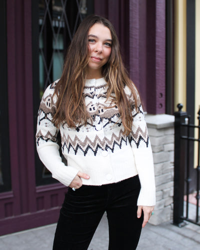 Button Front Sweater Cardigan