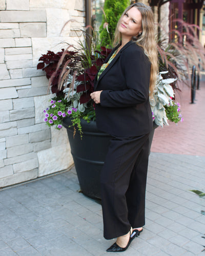 Long Sleeve Lined Blazer