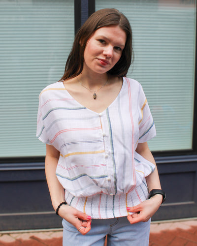 Bayberry Popover Blouse