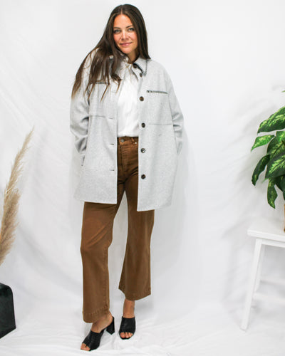 Button Front Coat