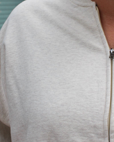 Fenedra Zip Up Cropped Hoody