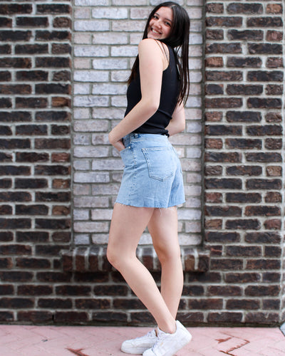 Millie Relaxed Denim Short