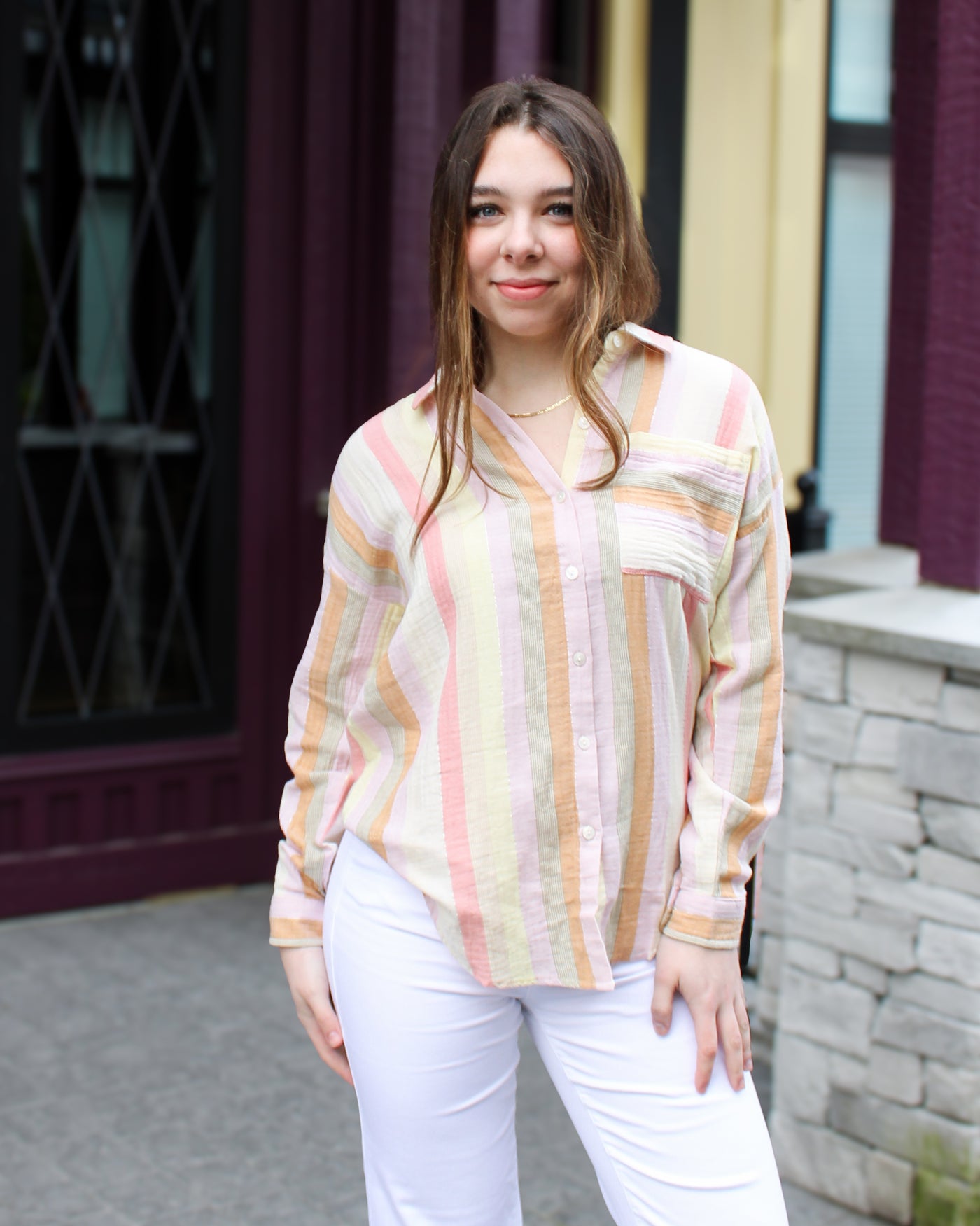 Sun Ray Drop Shoulder Shirt