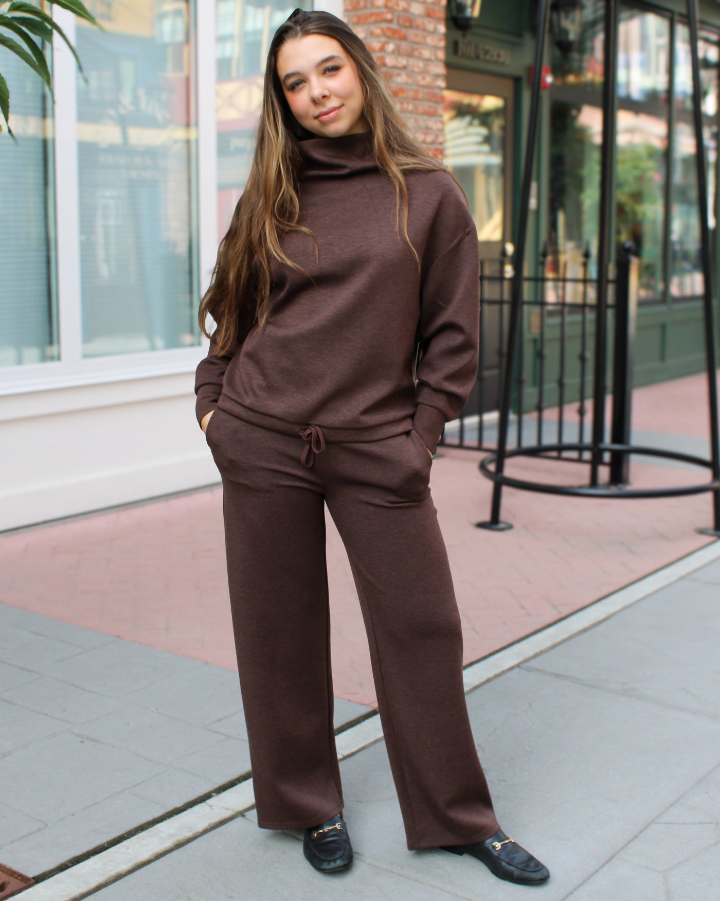 Morina Soft Knit Funnel Neck