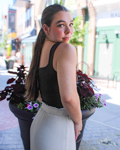 Tia Scoop Neck Bodysuit