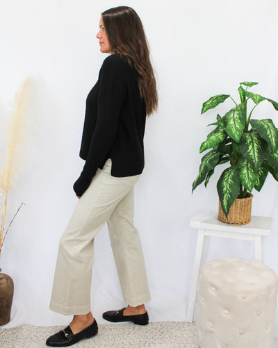 Fly Front Microflare Pant
