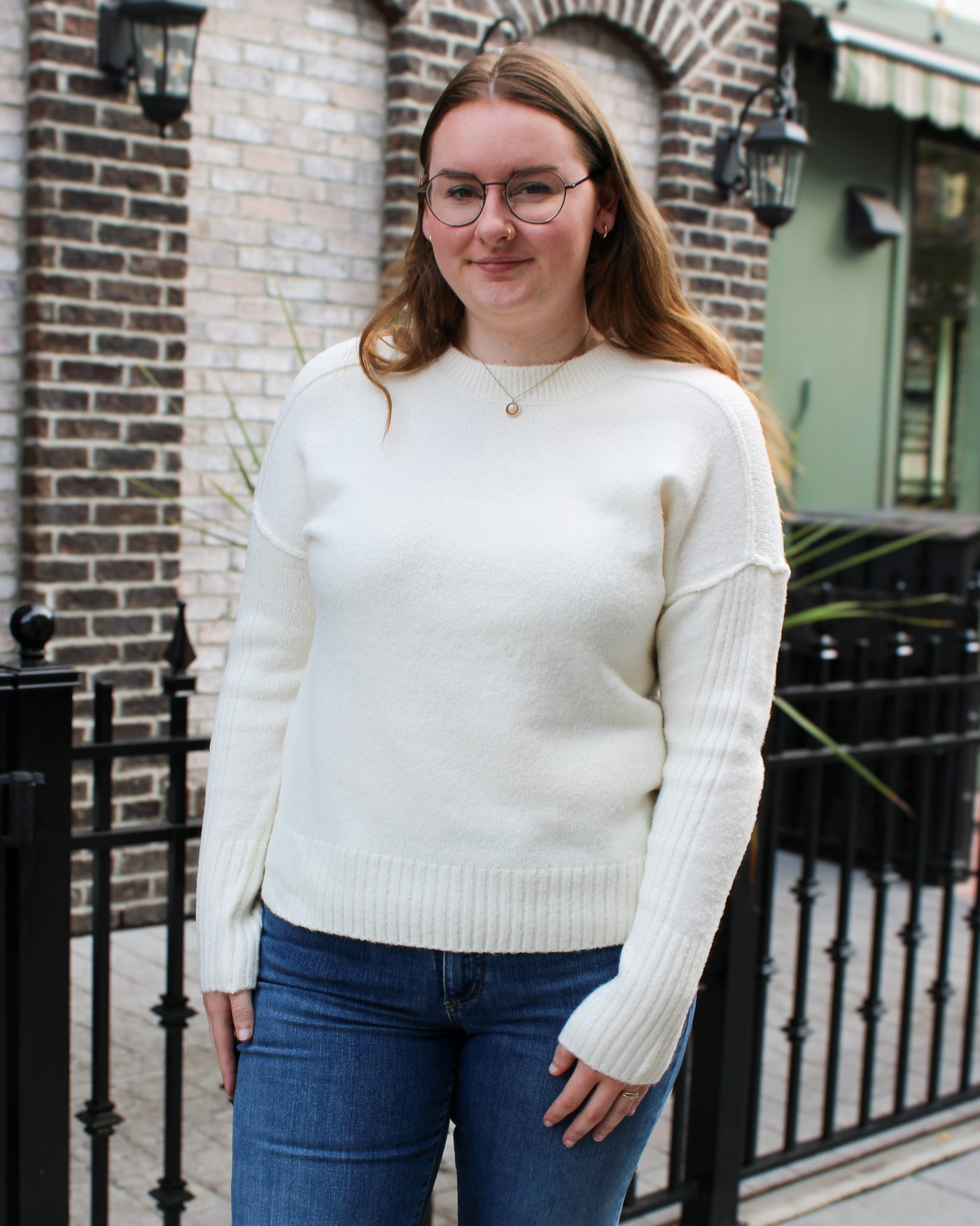 Parm Mock Neck Pullover