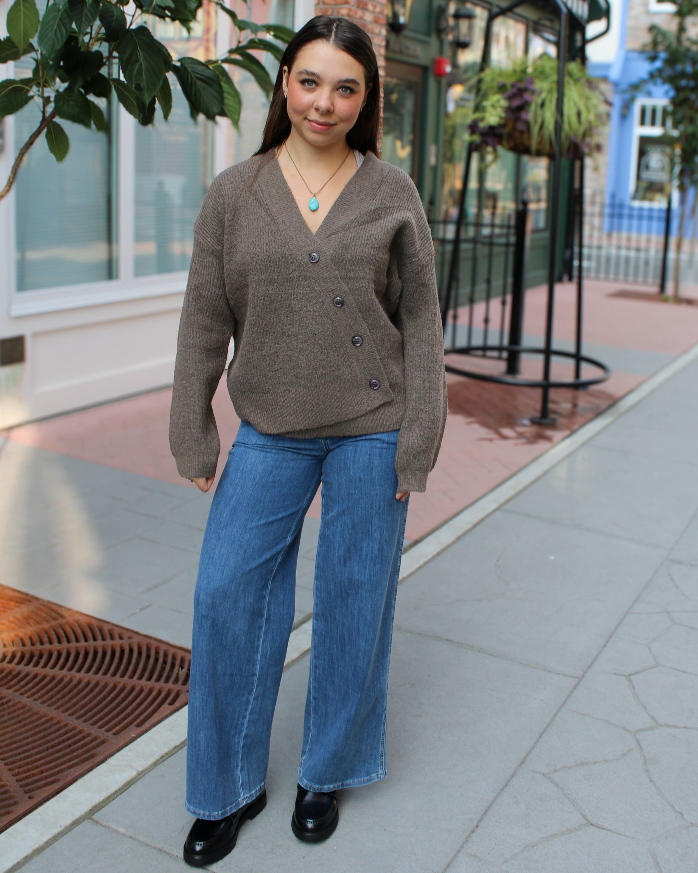 Eglantine Asymmetrical Sweater