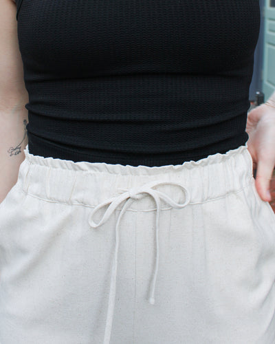Morissa Drawstring Linen Pants