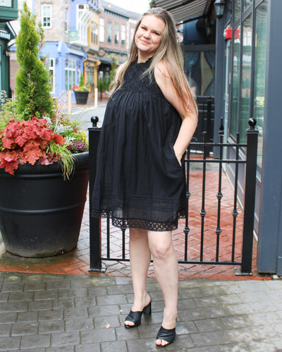 Lined Sleeveless Dress