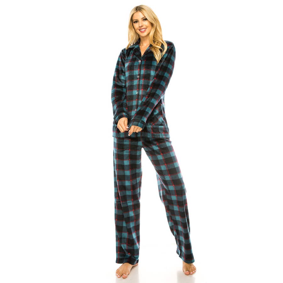 Petra Plaid Pajamas
