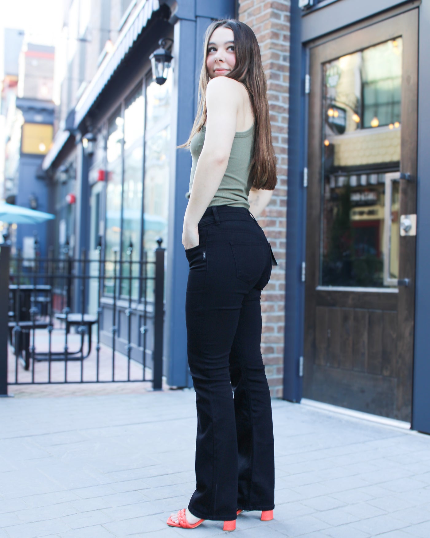 Suki Slim Bootcut Jeans