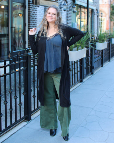 City Long Cardigan