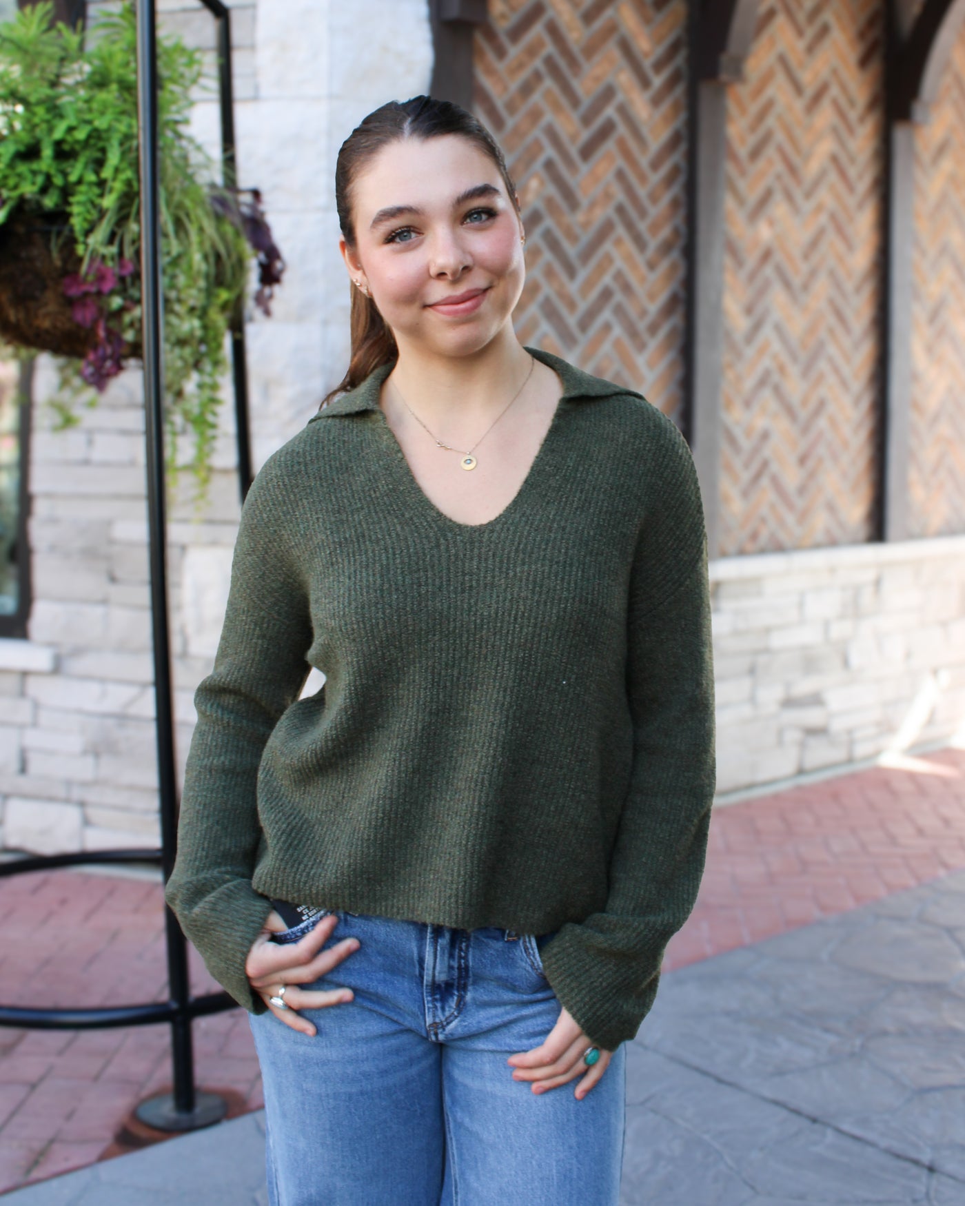 Nella Polo Knit Sweater