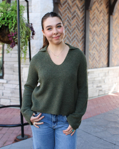 Nella Polo Knit Sweater
