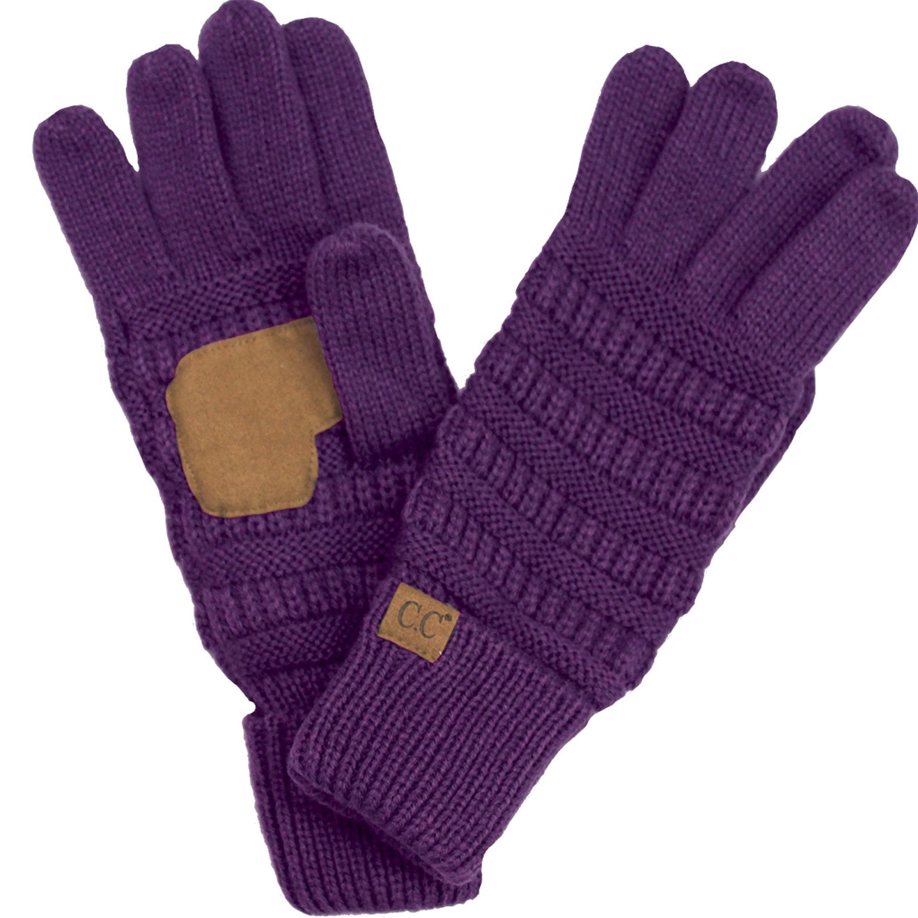 Cable Knit Touchscreen Glove