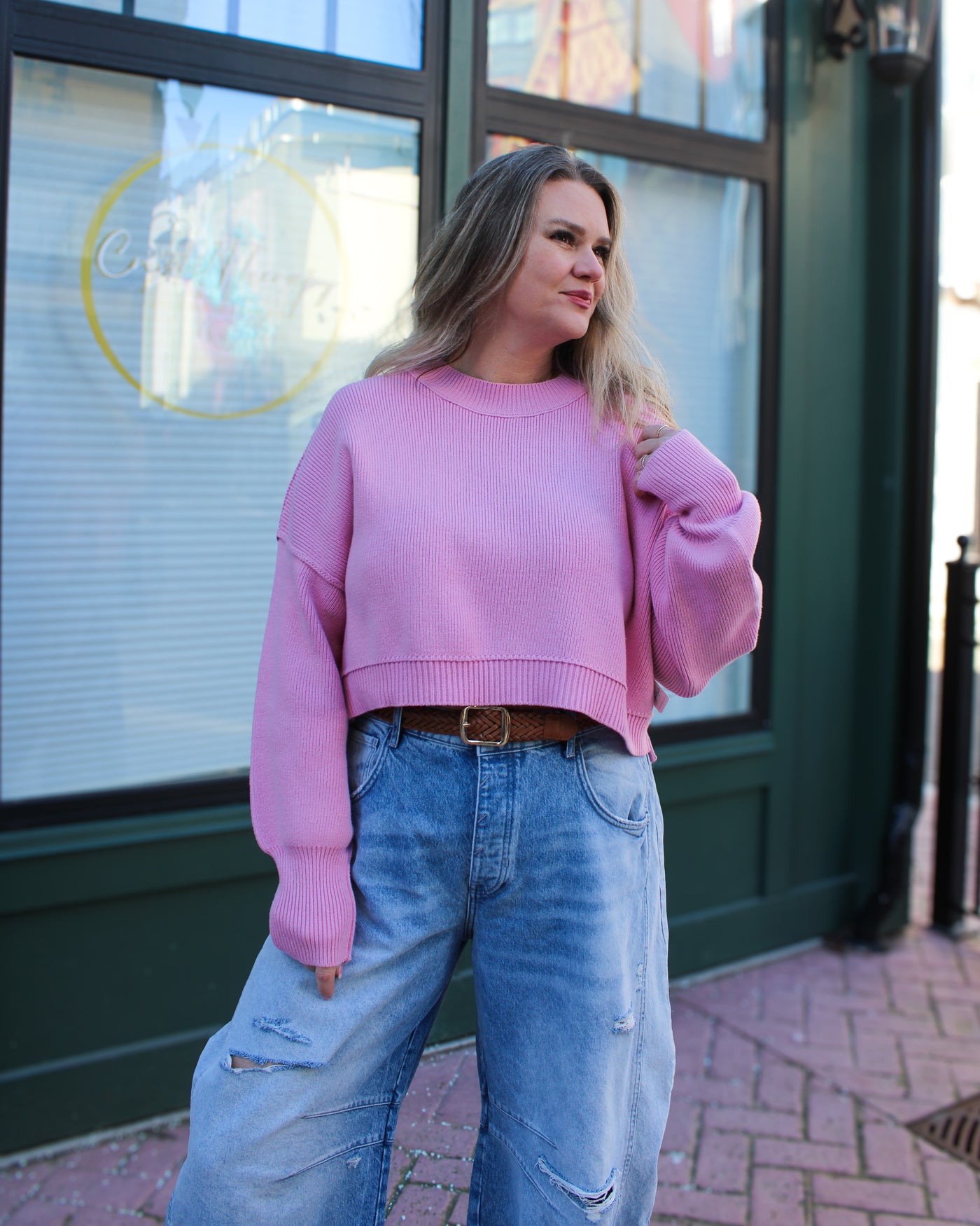 Easy Street Crop Pullover