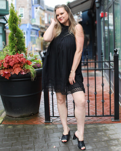 Lined Sleeveless Dress