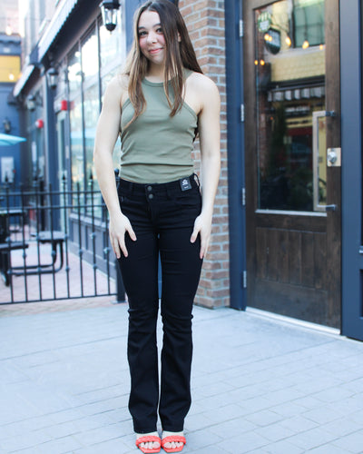 Suki Slim Bootcut Jeans