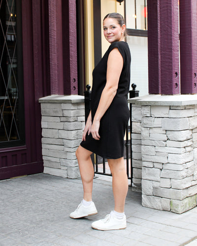 V-Neck Short Sleeve Dress