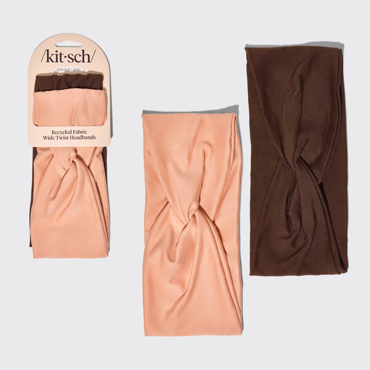 Wide Twist Headband 2 Piece Set
