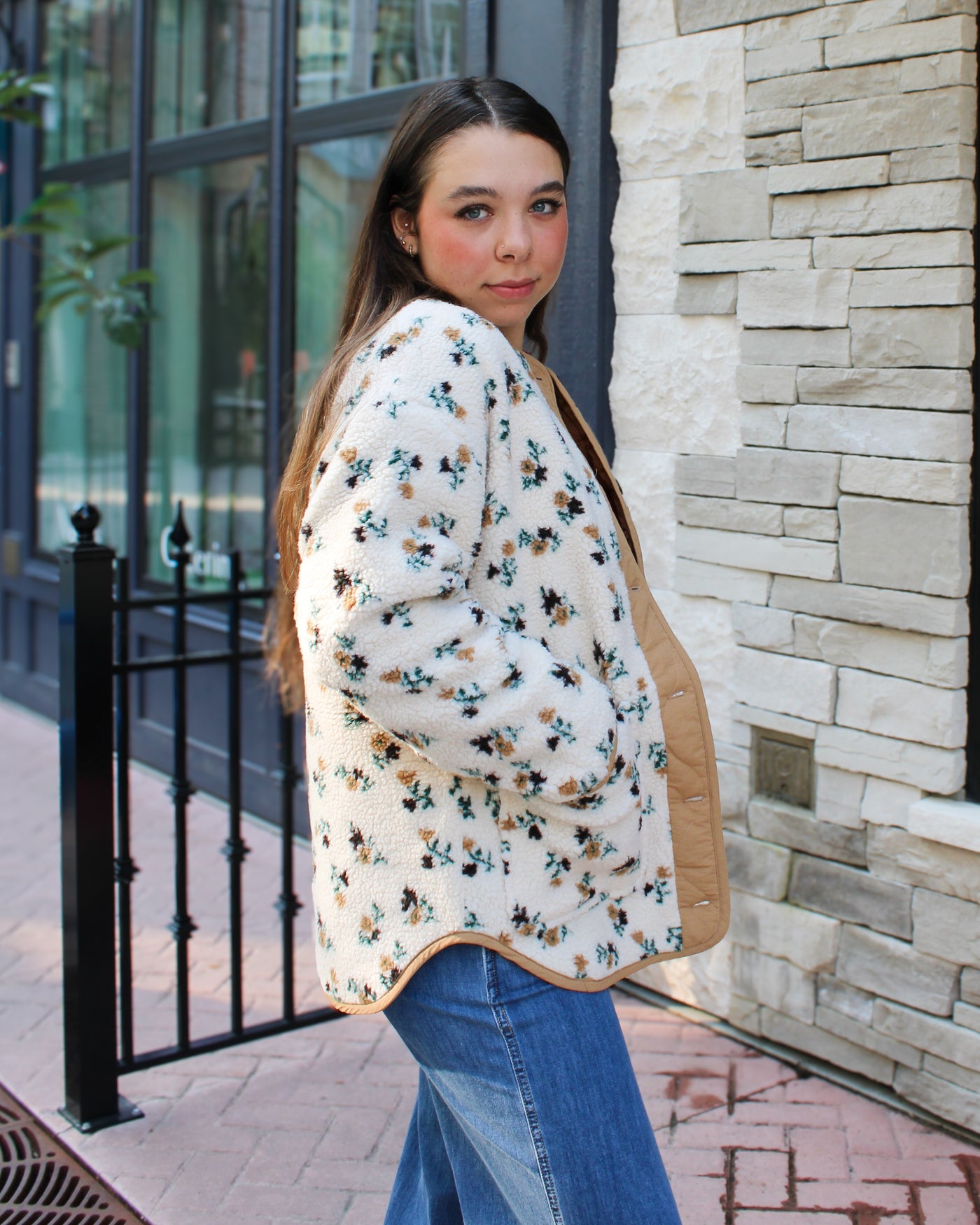 Sophia Sherpa Jacket