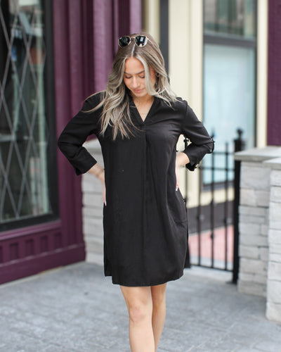 Tunic Dress with Pockets