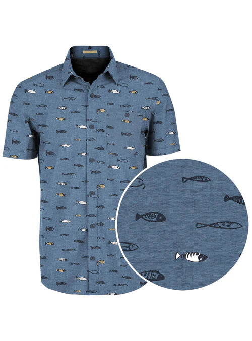 Lennox Fish Print Shirt