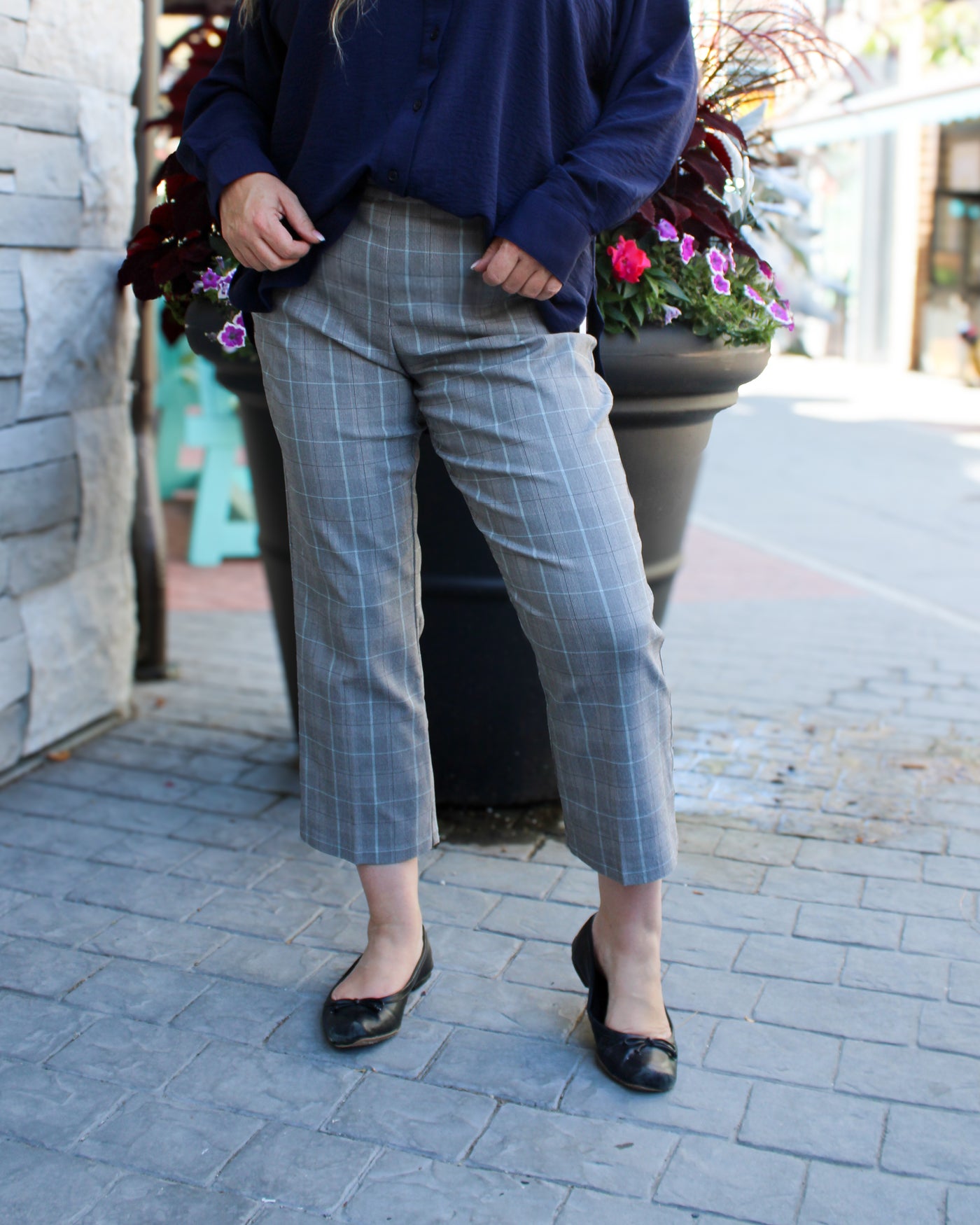 Pull On Cropped Pant