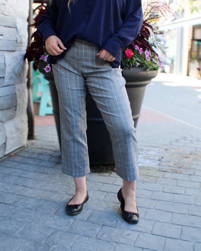 Pull On Cropped Pant