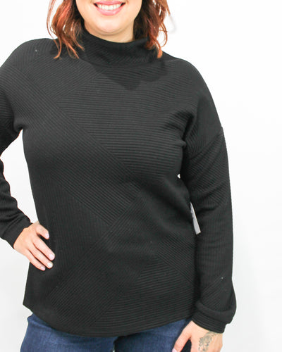 Quilted Tunic with Side Slits