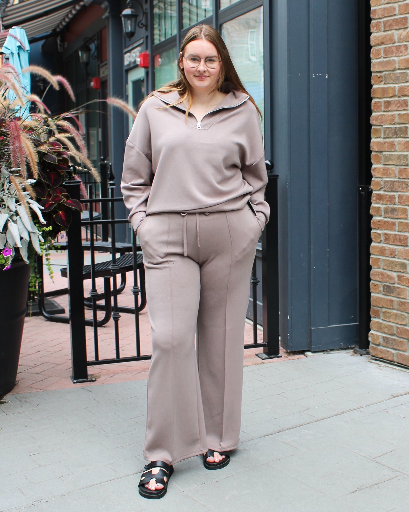 Seanni Soft Knit Half Zip