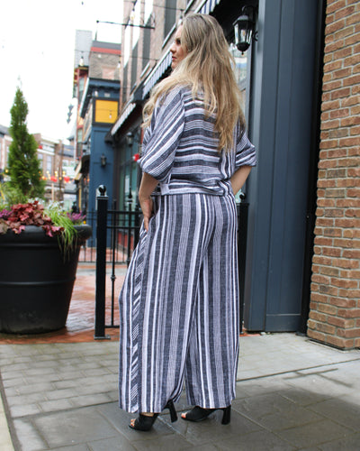 Pull On Flowy Wide Leg Pant