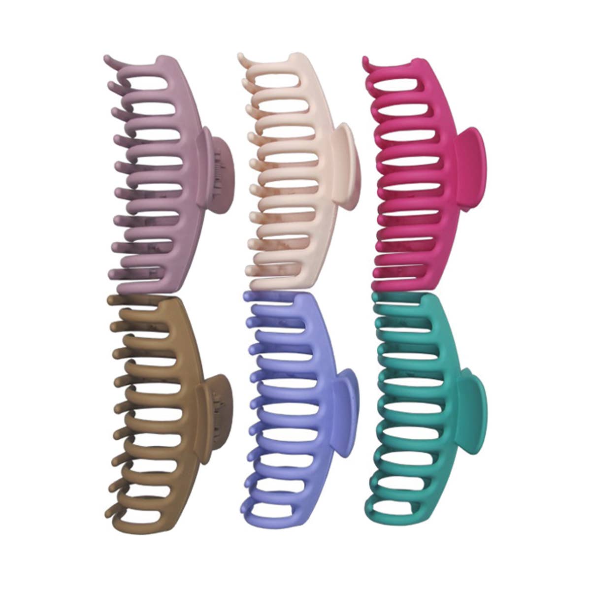 Wide Curve Large Hair Claw