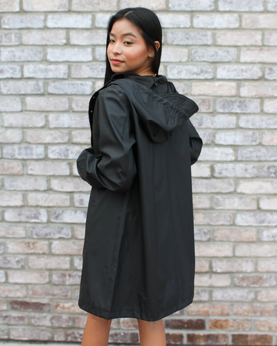 Sky A-Line Rain Coat