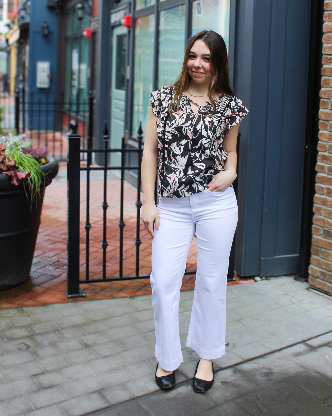 Comfort Stretch Wide Leg Pants