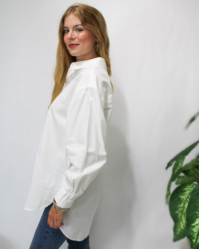 Loose Fit Button-Up