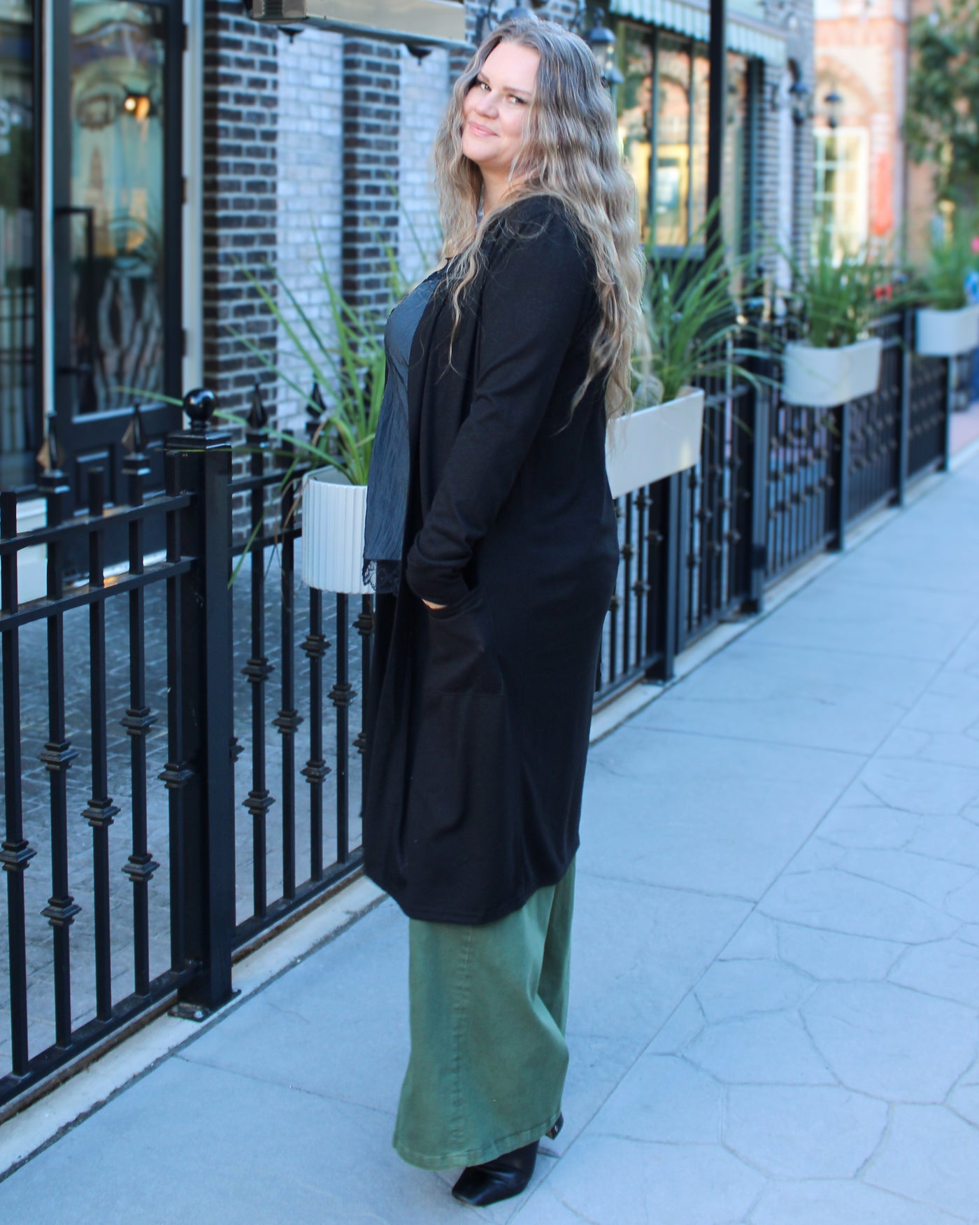 City Long Cardigan